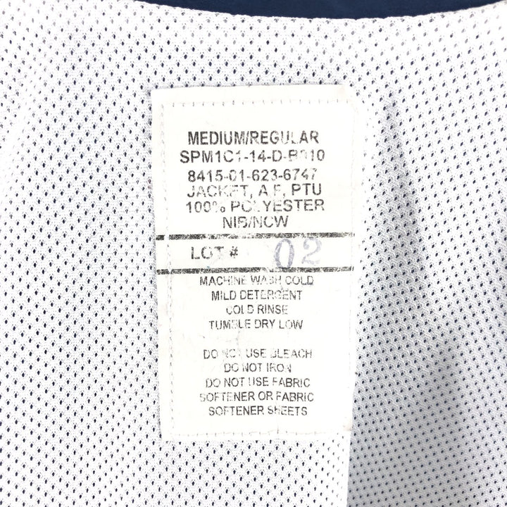 Genuine US military USAIR FORCE PTU training jacket windbreaker made in USA MEDIUM/REGULAR equivalent to men's M /eaa514247