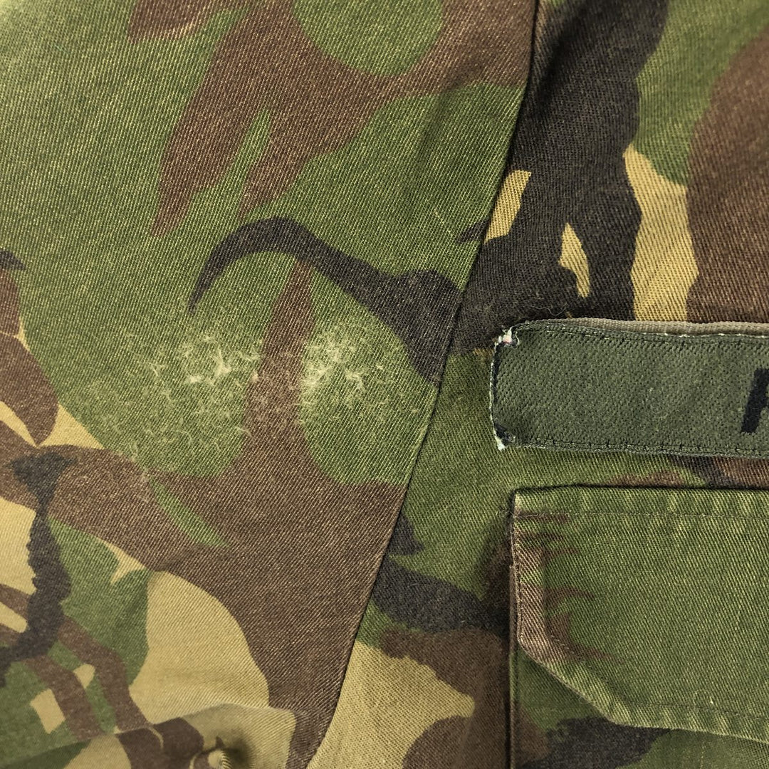 Dutch military genuine camouflage pattern BDU military jacket 8000/0510 equivalent to men's XL / eaa514257