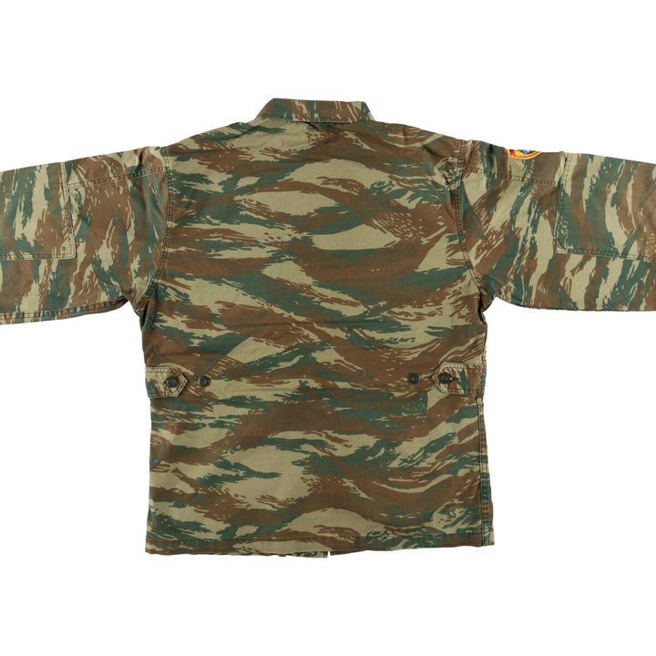 Greek Army Camouflage Pattern Lizard Camo Ripstop Military Jacket MEDIUM Men's M equivalent /eaa514259