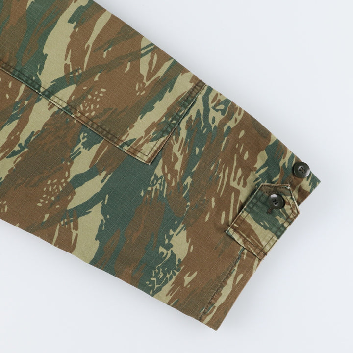 Greek Army Camouflage Pattern Lizard Camo Ripstop Military Jacket MEDIUM Men's M equivalent /eaa514259