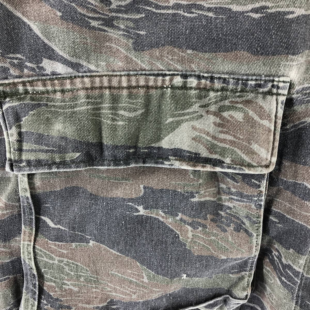 Civilian Camouflage Pattern Tiger Stripe Camo BDU Military Jacket Men's M size /eaa514262