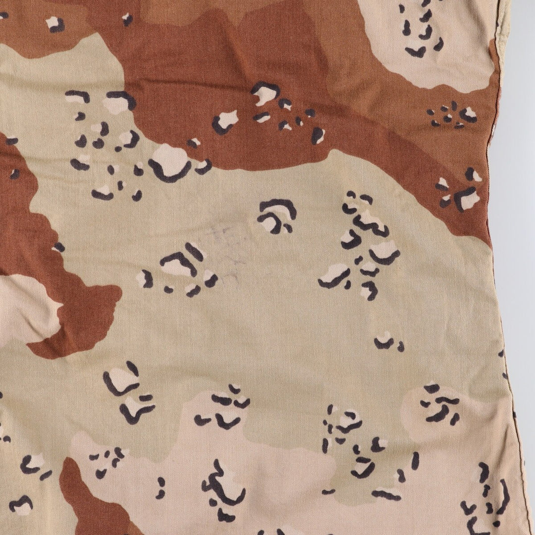 Genuine US military item, 90'S camouflage Pattern 6C Desert Chocolate Chip Camo BDU military jacket, made in USA, MEDIUM-REGULAR, equivalent to men's M /eaa514263