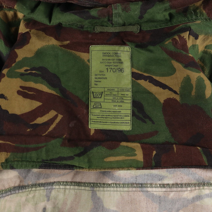 Genuine British Army SMOCK COMBAT Camouflage Pattern DPM Camo Military Combat Jacket 170/96 Men's L equivalent /eaa514265