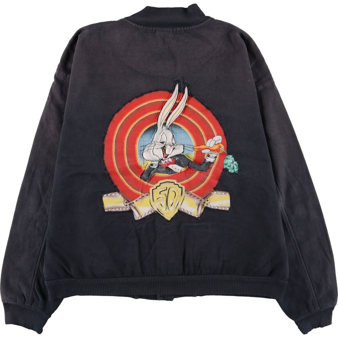 CRAZY SHIRT LOONEY TUNES Cotton Jacket Made in USA Men's L size /eaa514279