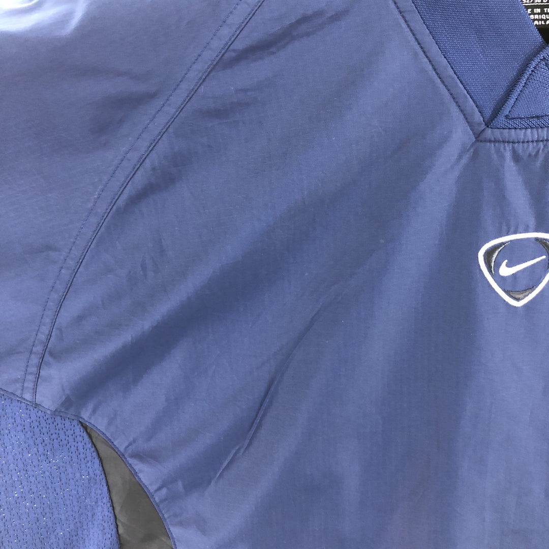 00'S Nike NIKE TEAM Ripstop V-neck Nylon Pullover Men's L size / eaa514348