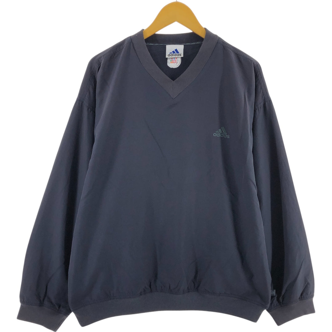 00'S Adidas V-neck warm-up pullover, men's size L / eaa514351