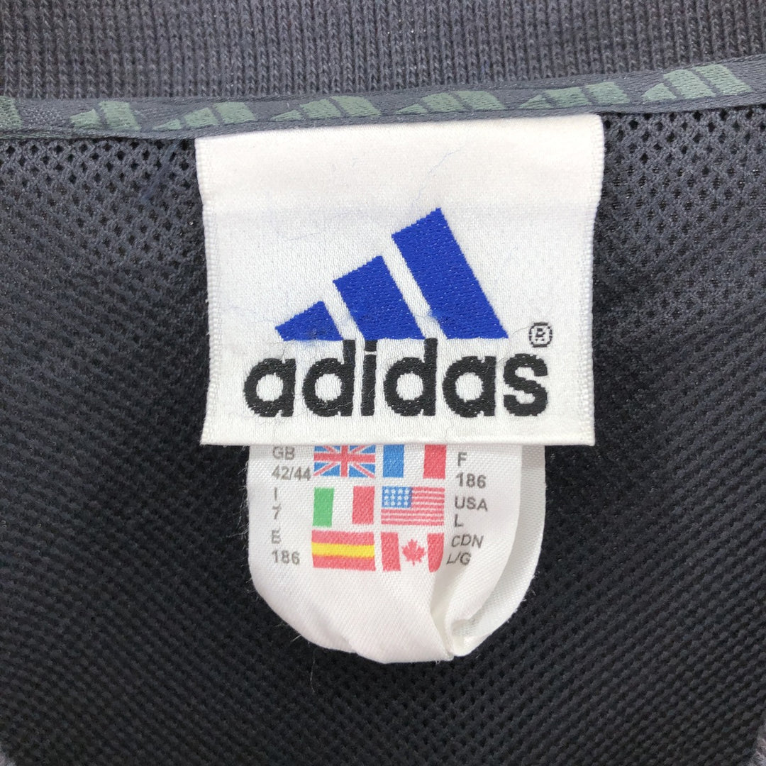 00'S Adidas V-neck warm-up pullover, men's size L / eaa514351