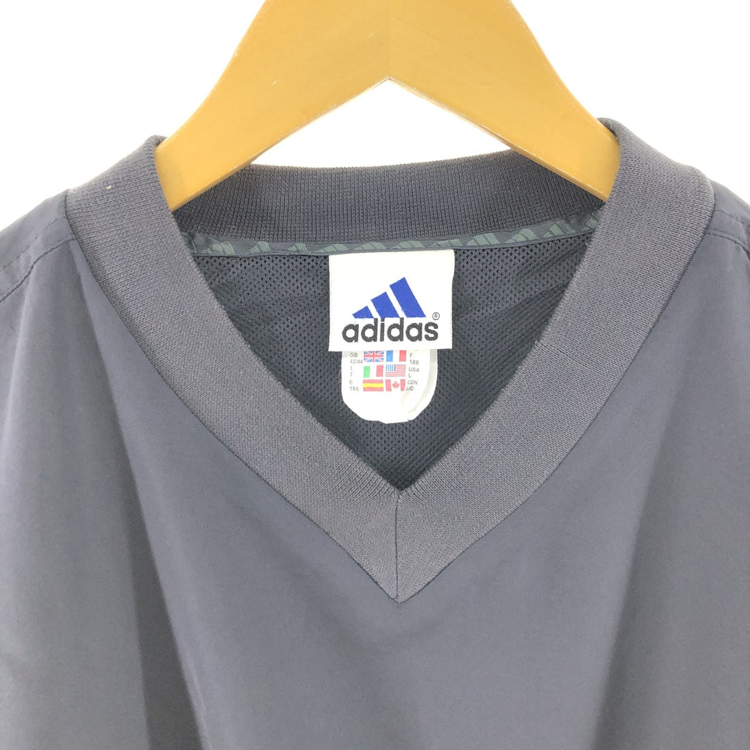 00'S Adidas V-neck warm-up pullover, men's size L / eaa514351