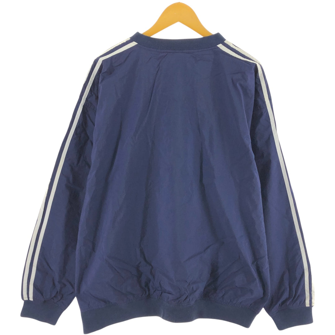 90'S Adidas nylon pullover, men's XL size, vintage / eaa514358