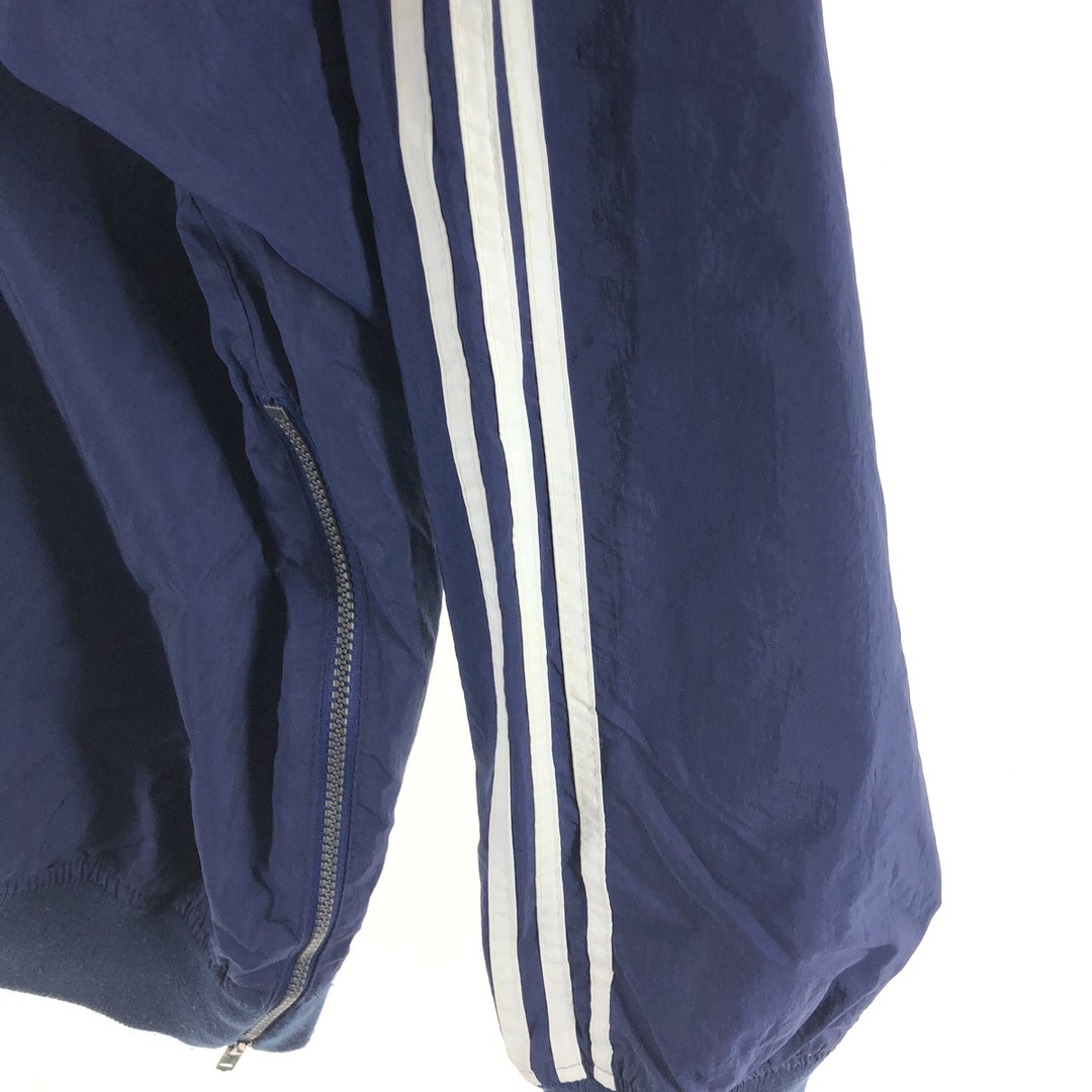 90'S Adidas nylon pullover, men's XL size, vintage / eaa514358
