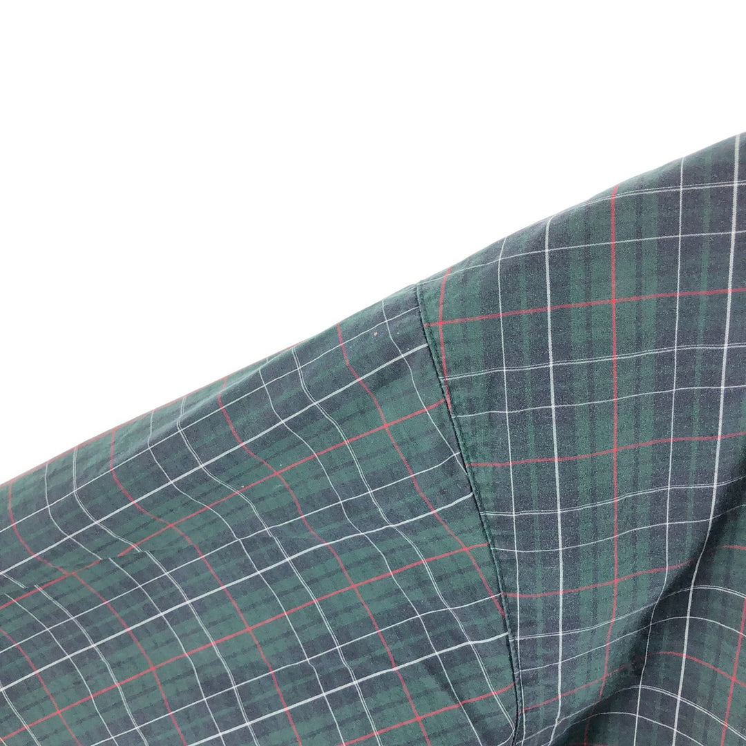 90s~00'S Ralph Lauren Polo Golf Tartan Check Warm-up Pullover Men's XL Vintage /eaa514361
