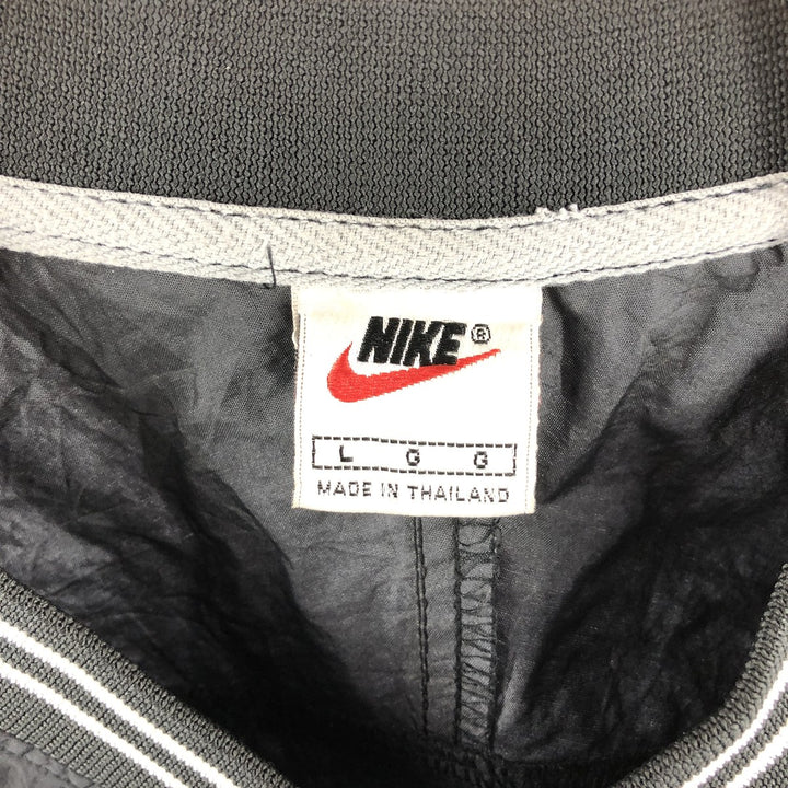 90'S Nike V-neck nylon pullover, men's size L, vintage / eaa514364