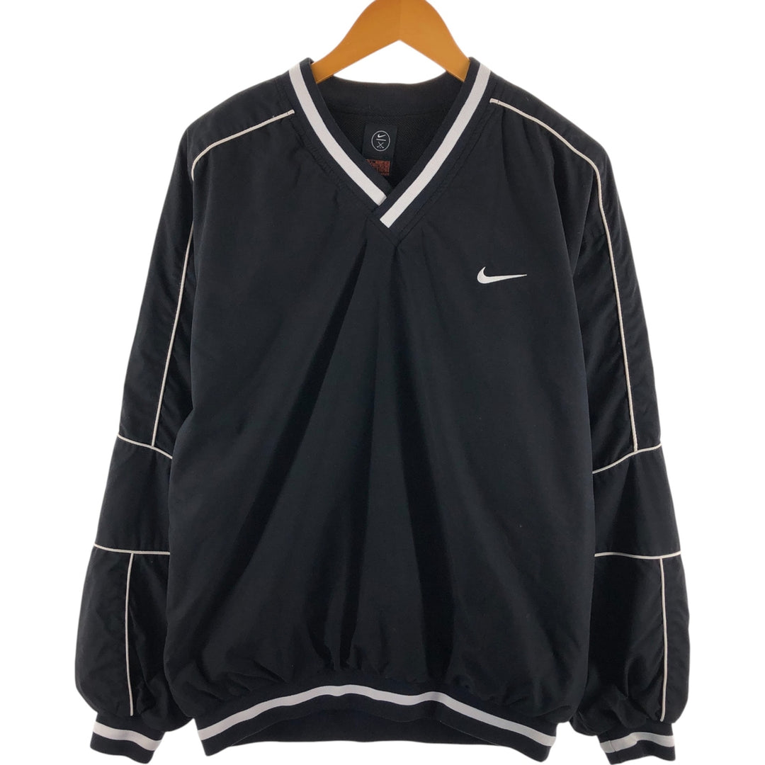90'S Nike Golf V-neck warm-up pullover, men's size L, vintage / eaa514369