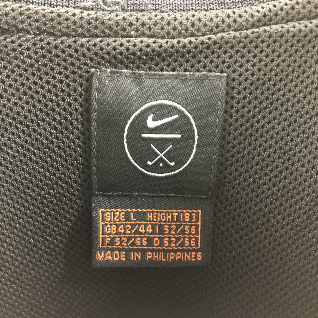 90'S Nike Golf V-neck warm-up pullover, men's size L, vintage / eaa514369