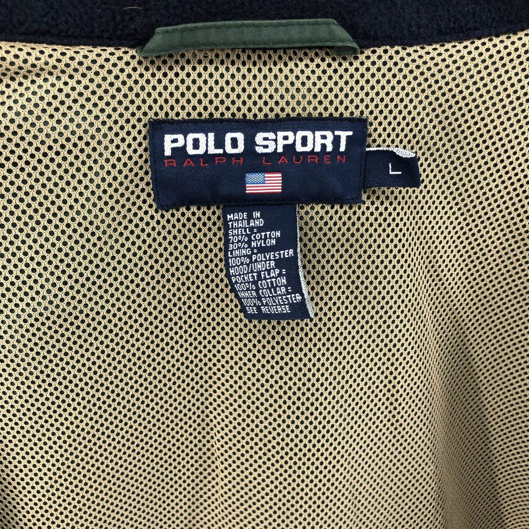 90'S Ralph Lauren POLO SPORT Polo Sport cotton jacket, men's size L, vintage / eaa514384