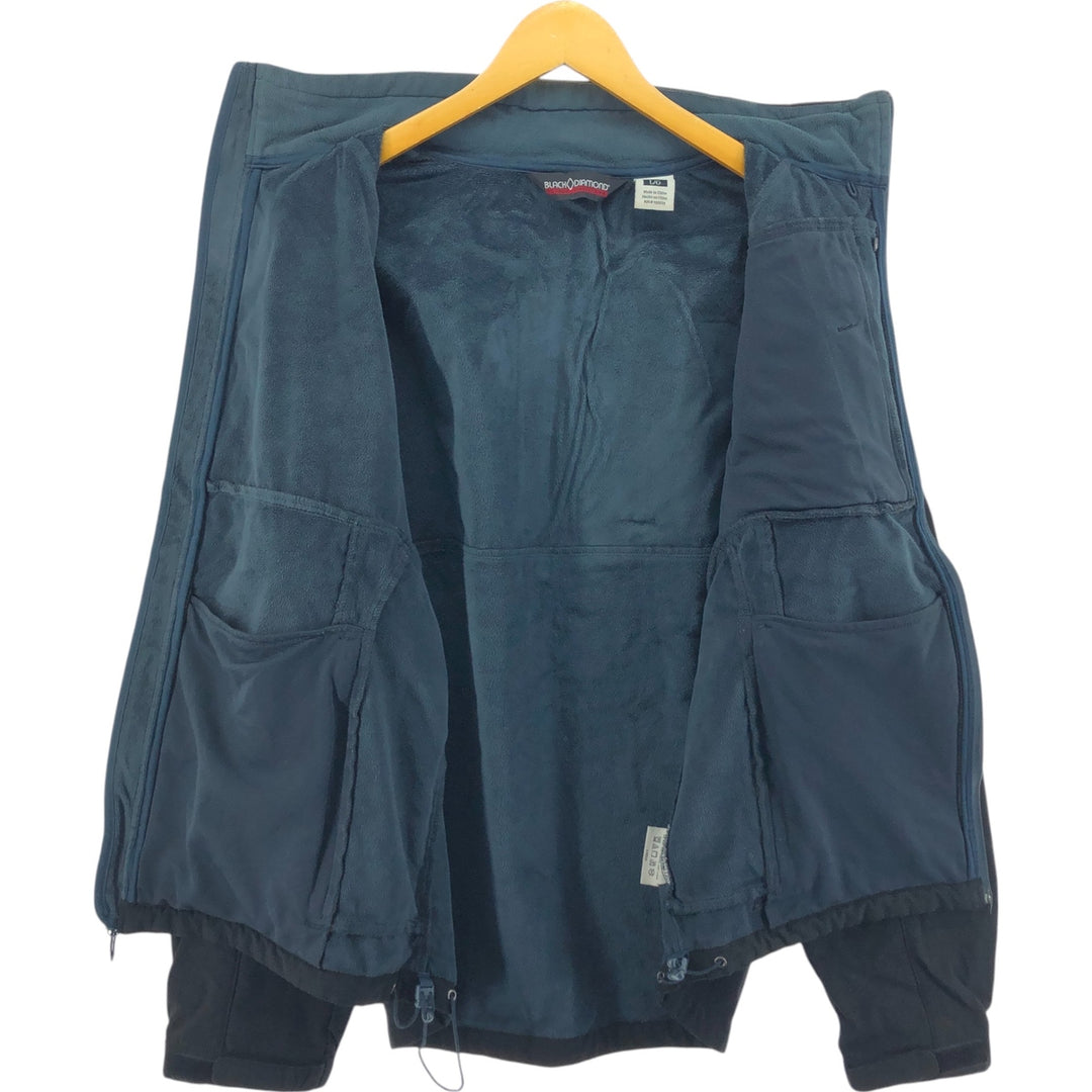 BLACK DIAMOND Windbreaker Men's Size L polyester black type Vintage Second Hand