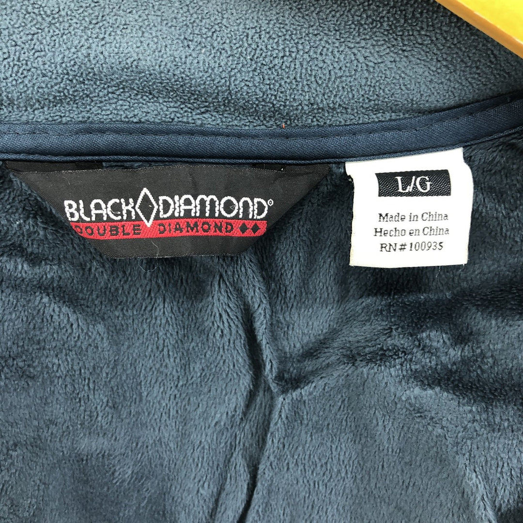 BLACK DIAMOND Windbreaker Men's Size L polyester black type Vintage Second Hand