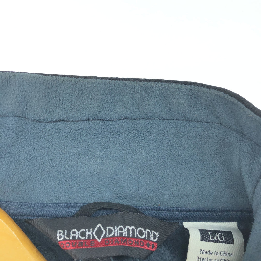 BLACK DIAMOND Windbreaker Men's Size L polyester black type Vintage Second Hand