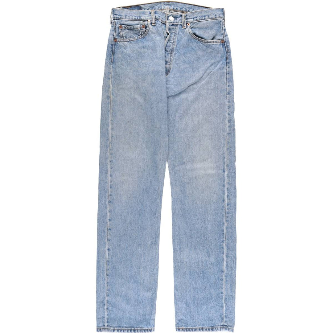 2000'S Levi's 501 Straight Denim Pants, Made in Canada, Men's Size W32 cotton Blue type light blue Vintage Second Hand