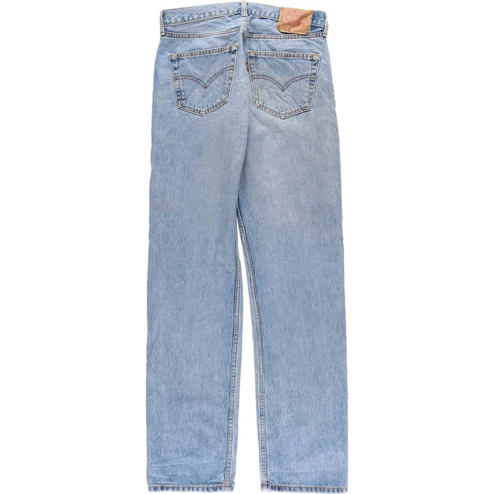 2000'S Levi's 501 Straight Denim Pants, Made in Canada, Men's Size W32 cotton Blue type light blue Vintage Second Hand