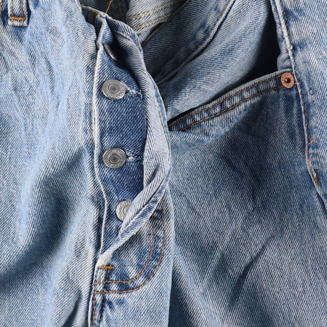 2000'S Levi's 501 Straight Denim Pants, Made in Canada, Men's Size W32 cotton Blue type light blue Vintage Second Hand