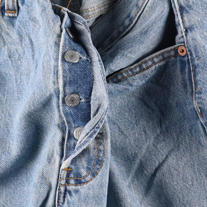 2000'S Levi's 501 Straight Denim Pants, Made in Canada, Men's Size W32 cotton Blue type light blue Vintage Second Hand