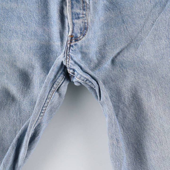 2000'S Levi's 501 Straight Denim Pants, Made in Canada, Men's Size W32 cotton Blue type light blue Vintage Second Hand