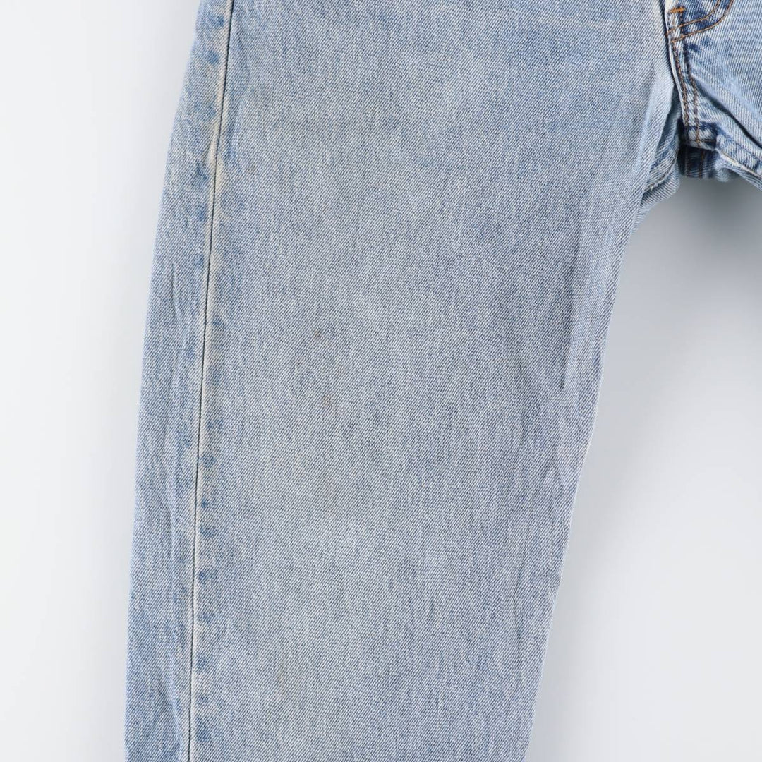 2000'S Levi's 501 Straight Denim Pants, Made in Canada, Men's Size W32 cotton Blue type light blue Vintage Second Hand