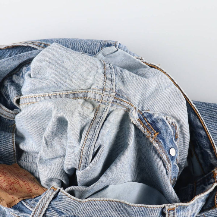 2000'S Levi's 501 Straight Denim Pants, Made in Canada, Men's Size W32 cotton Blue type light blue Vintage Second Hand