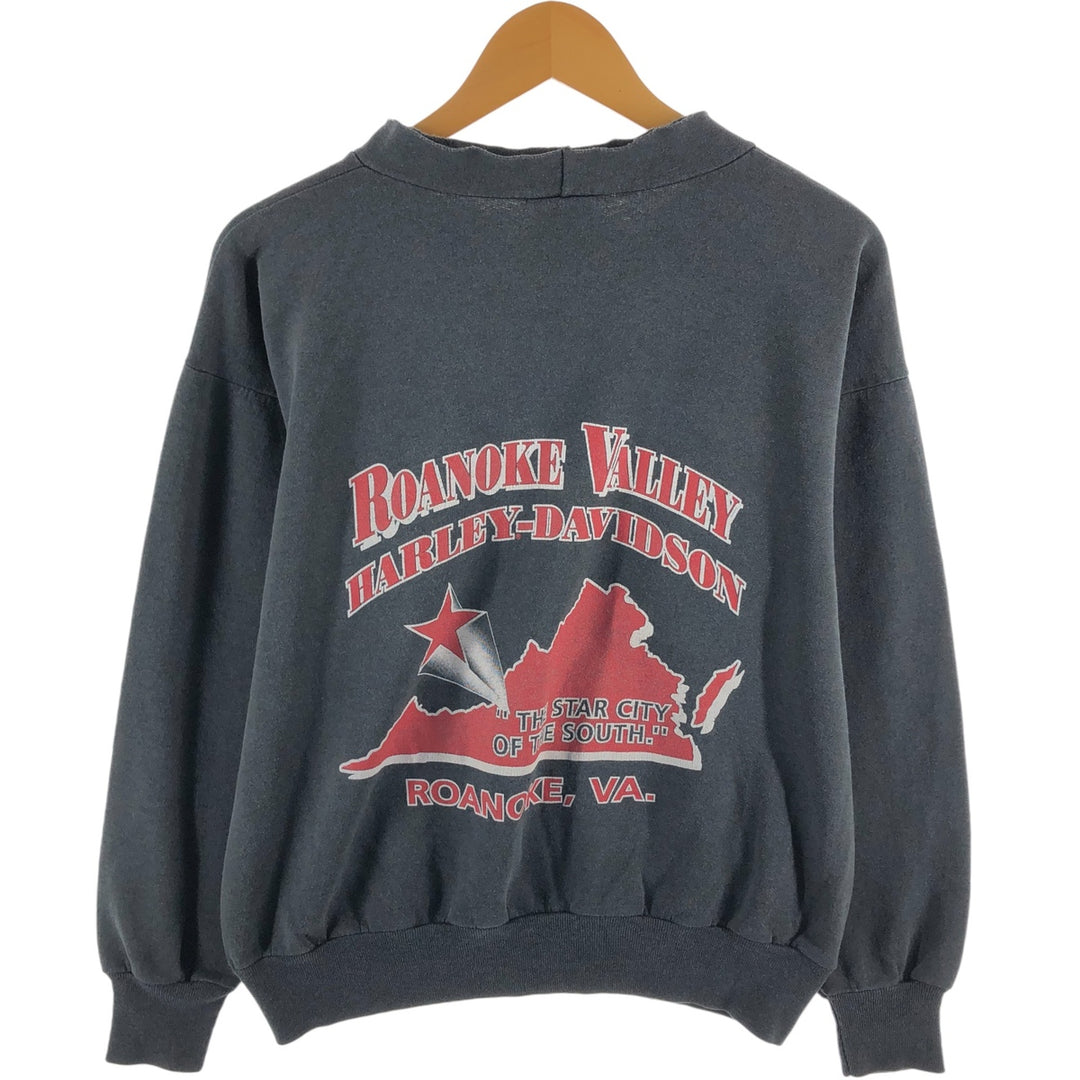 90'S Harley Davidson Hanes Eagle Pattern Advertising Sweatshirt Vintage /eaa514418