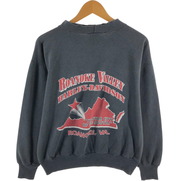 90'S Harley Davidson Hanes Eagle Pattern Advertising Sweatshirt Vintage /eaa514418