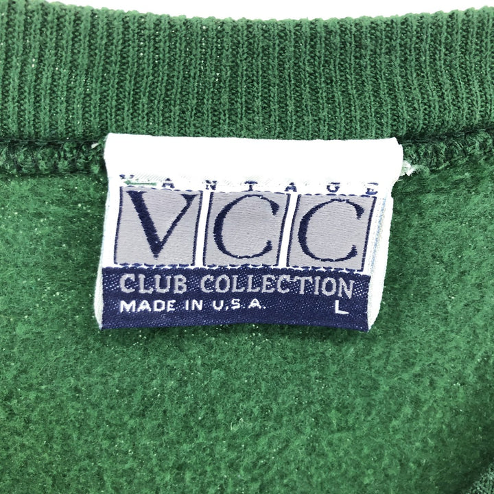 Vintage 90'S Hanes Lipton Advertising Sweatshirt, Made in USA, Men's Size L unclear Green type dark green Vintage Second Hand