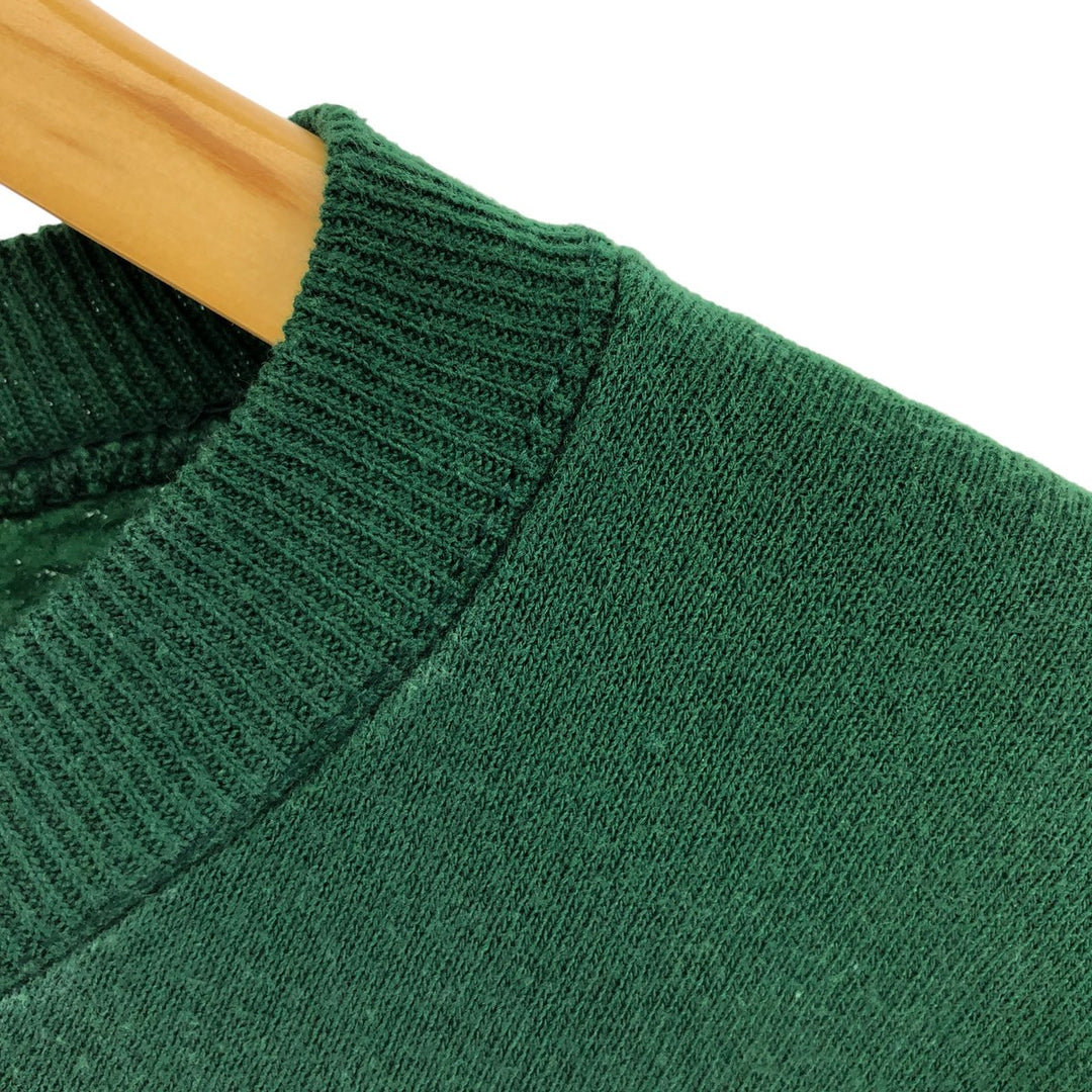 Vintage 90'S Hanes Lipton Advertising Sweatshirt, Made in USA, Men's Size L unclear Green type dark green Vintage Second Hand