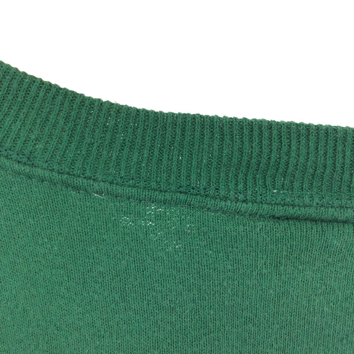 Vintage 90'S Hanes Lipton Advertising Sweatshirt, Made in USA, Men's Size L unclear Green type dark green Vintage Second Hand