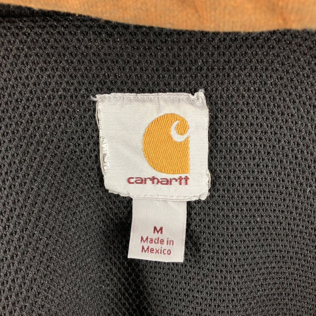 Carhartt Sweat Full Zip Hoodie, Men's M cotton brown type Vintage Second Hand