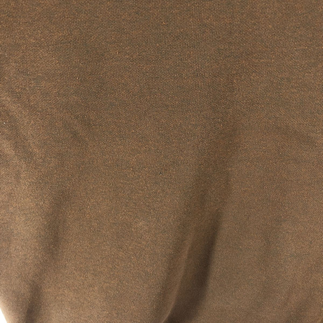 Carhartt Sweat Full Zip Hoodie, Men's M cotton brown type Vintage Second Hand