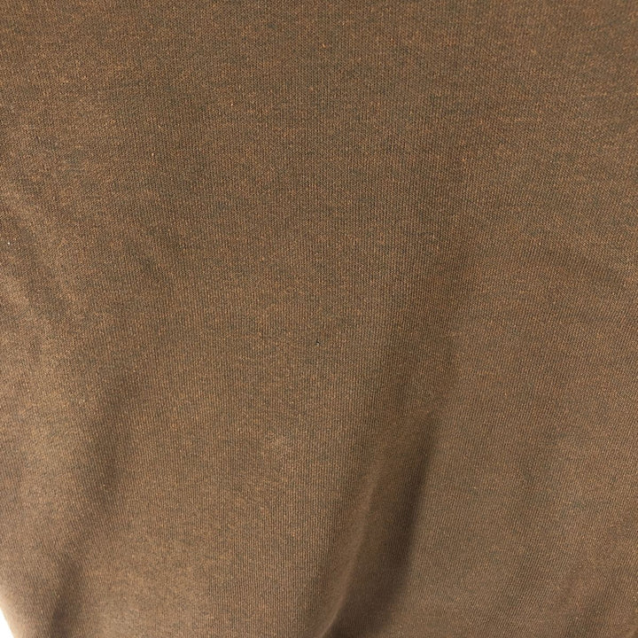 Carhartt Sweat Full Zip Hoodie, Men's M cotton brown type Vintage Second Hand