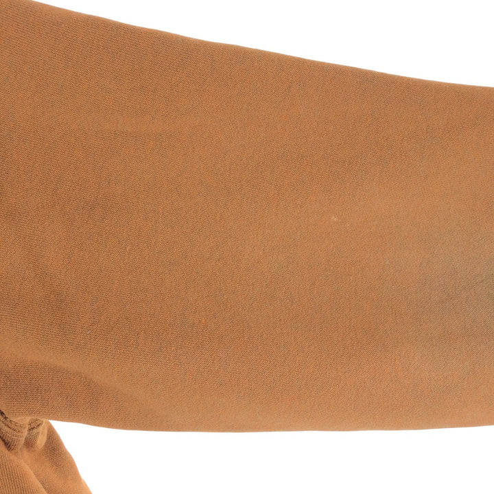 Carhartt Sweat Full Zip Hoodie, Men's M cotton brown type Vintage Second Hand