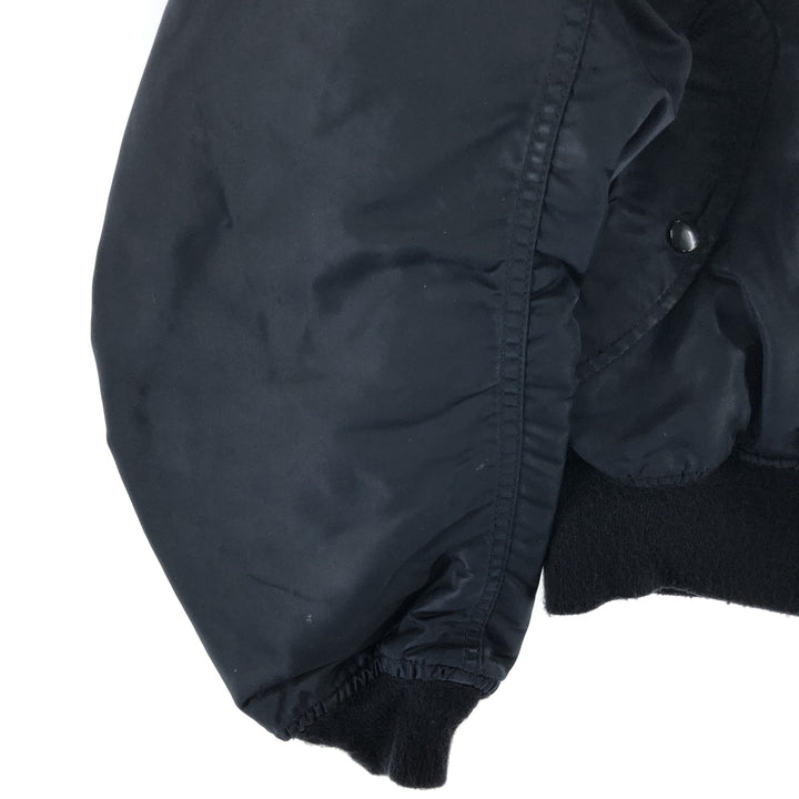 Civilian product Alpha ALPHA MA-1 type padded military flight jacket made in USA equivalent to men's XL /eaa514496