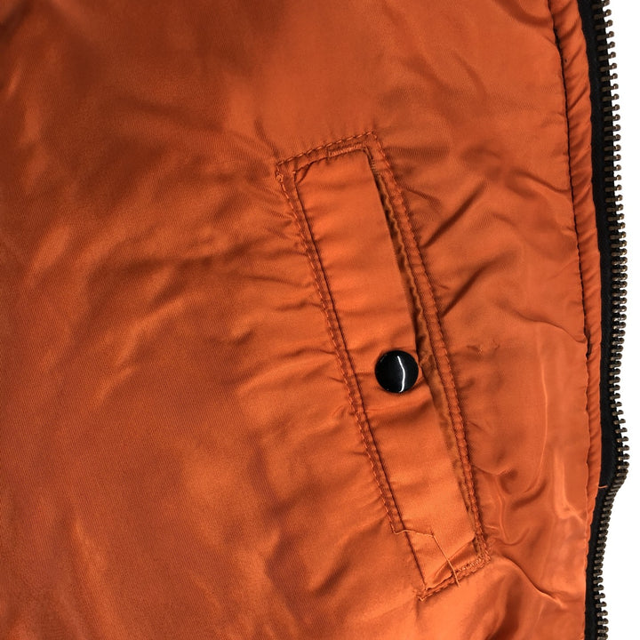 Civilian product Alpha ALPHA MA-1 type padded military flight jacket made in USA equivalent to men's XL /eaa514496