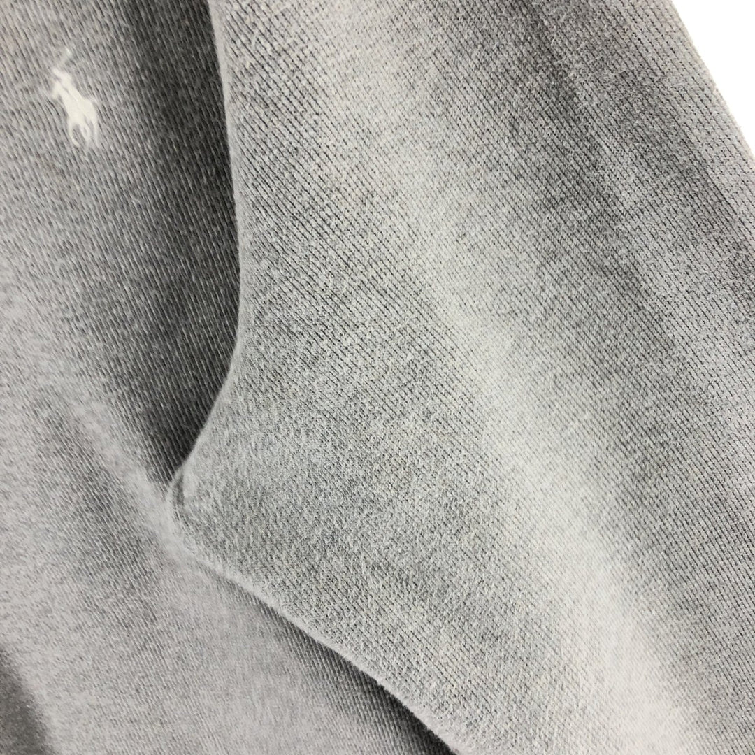 Ralph Lauren POLO by Ralph Lauren Half-Zip Sweatshirt, Men's XL cotton gray type Vintage Second Hand