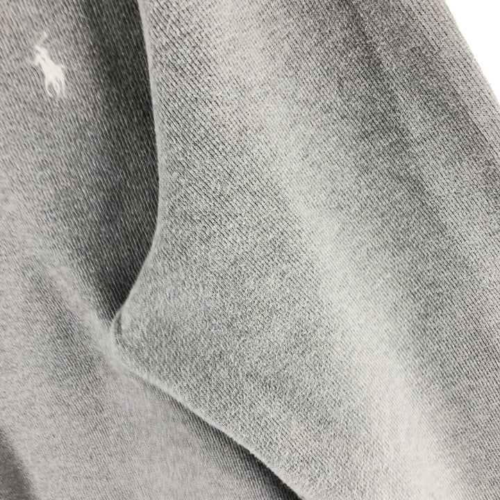 Ralph Lauren POLO by Ralph Lauren Half-Zip Sweatshirt, Men's XL cotton gray type Vintage Second Hand