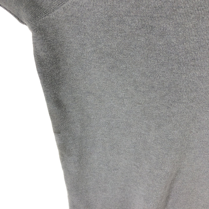 Ralph Lauren POLO by Ralph Lauren Half-Zip Sweatshirt, Men's XL cotton gray type Vintage Second Hand