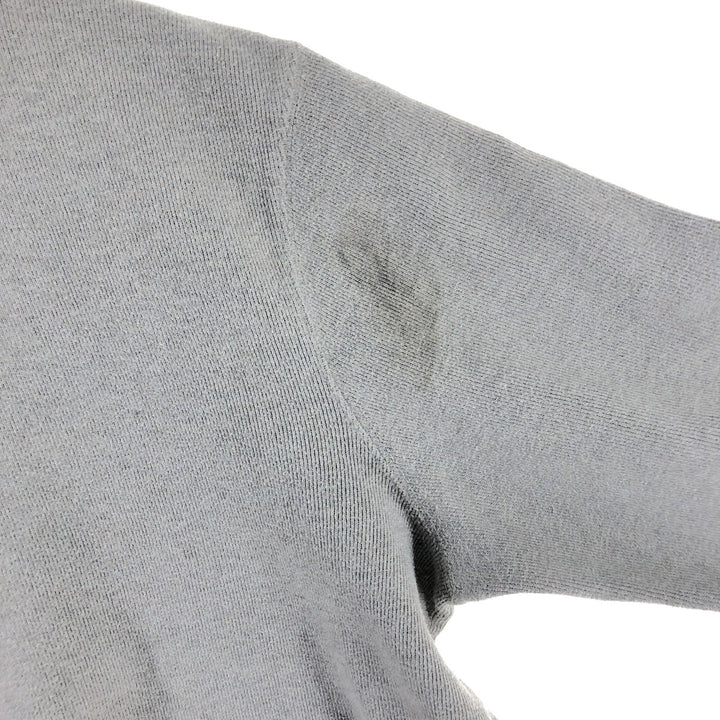 Ralph Lauren POLO by Ralph Lauren Half-Zip Sweatshirt, Men's XL cotton gray type Vintage Second Hand