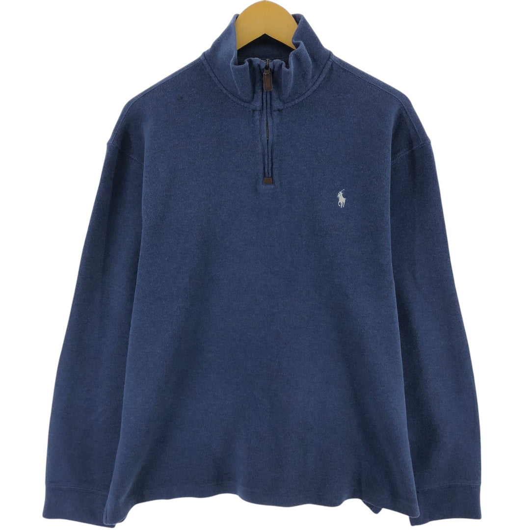 Ralph Lauren POLO by Ralph Lauren Half-Zip Sweatshirt, Men's L size / eaa514532