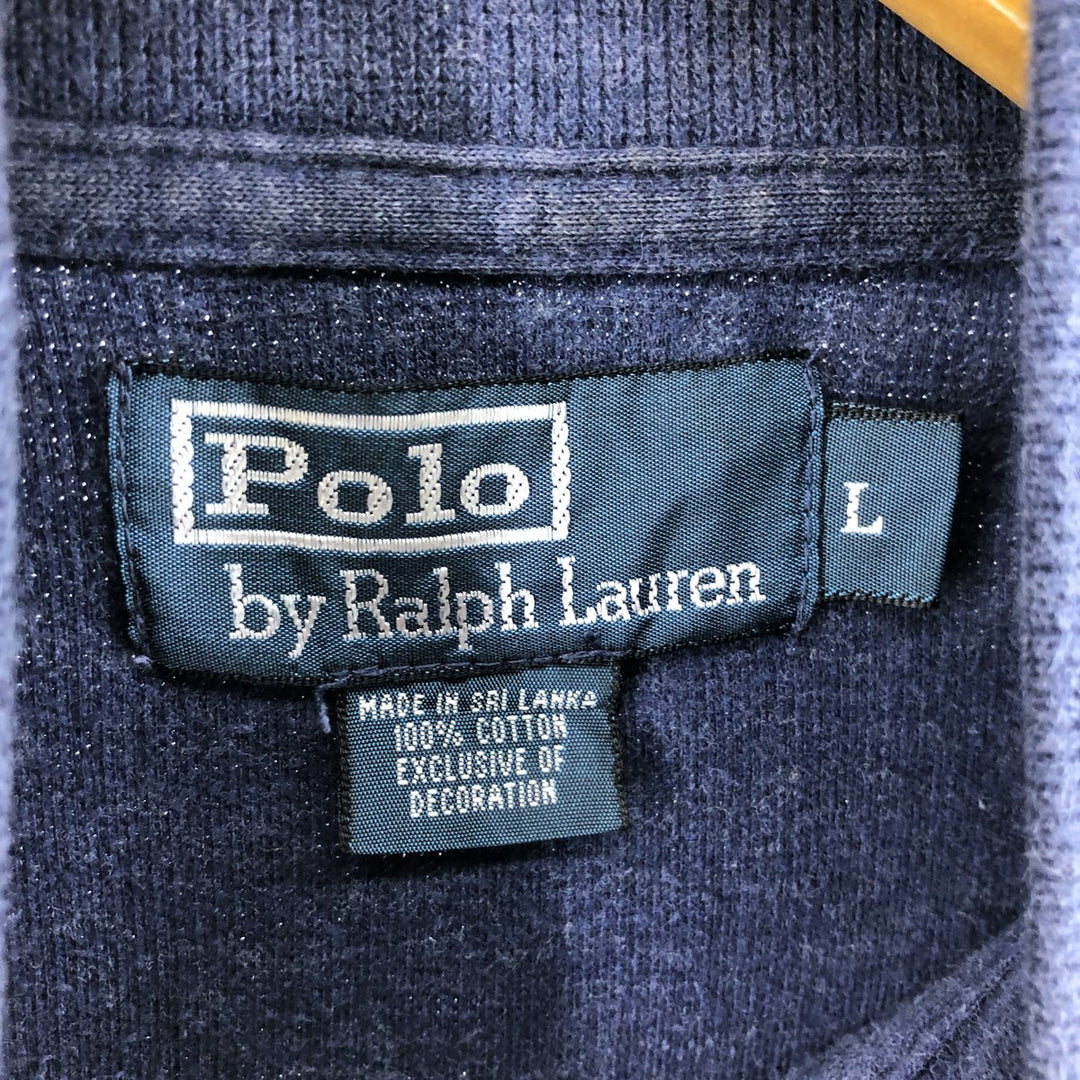 Ralph Lauren POLO by Ralph Lauren Half-Zip Sweatshirt, Men's L size / eaa514532