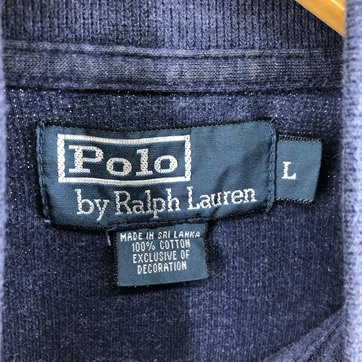 Ralph Lauren POLO by Ralph Lauren Half-Zip Sweatshirt, Men's L size / eaa514532