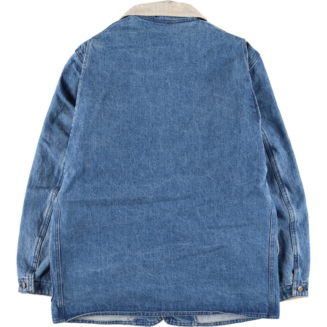 70s~80'S LLBean Denim Hunting Jacket with Liner Made in USA Men's M Size Vintage /eaa514737