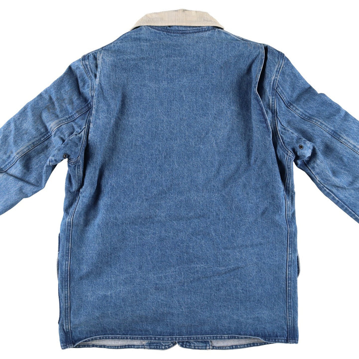 70s~80'S LLBean Denim Hunting Jacket with Liner Made in USA Men's M Size Vintage /eaa514737