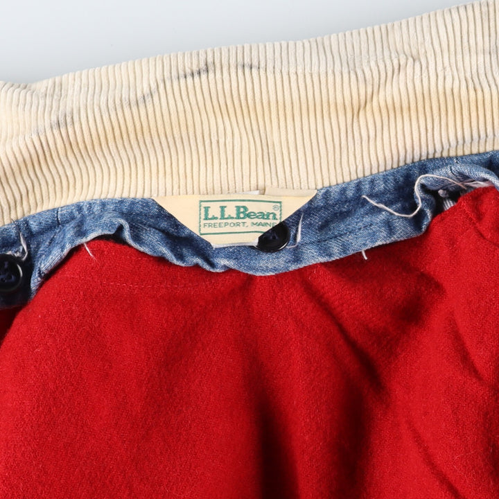 70s~80'S LLBean Denim Hunting Jacket with Liner Made in USA Men's M Size Vintage /eaa514737